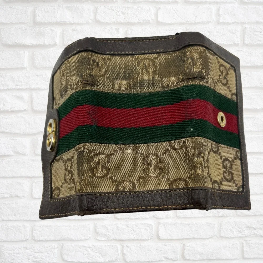 Rare Gucci Ophidia Key Case GG Supreme Canvas - Vintage, Iconic, Well-Loved